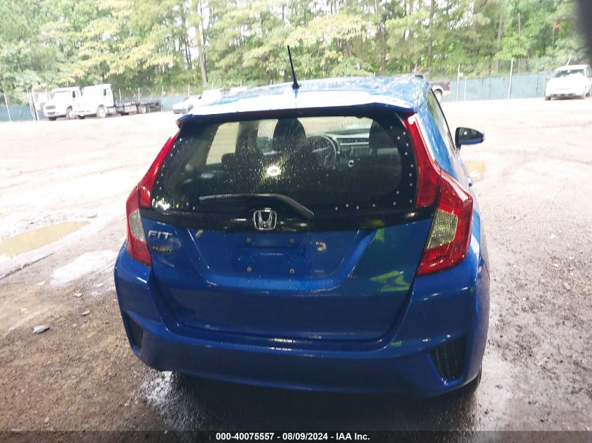 2016 Honda Fit Lx VIN: JHMGK5H59GS001540 Lot: 40075557