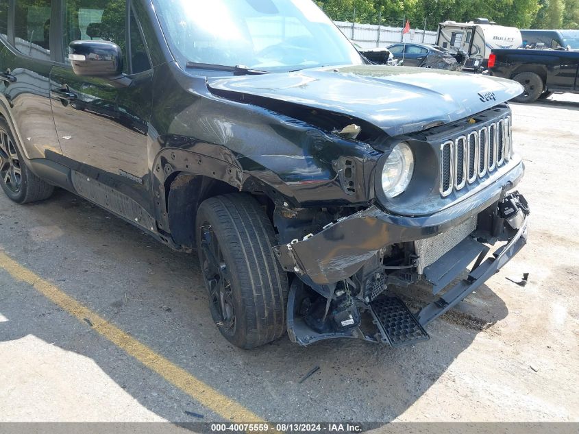 2018 Jeep Renegade Altitude 4X4 VIN: ZACCJBBBXJPG72809 Lot: 40075559