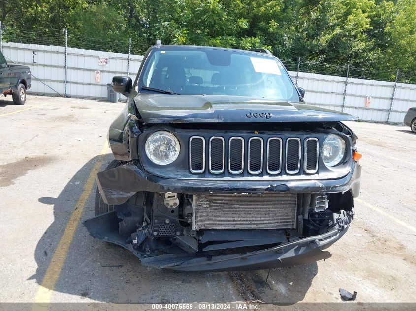 2018 Jeep Renegade Altitude 4X4 VIN: ZACCJBBBXJPG72809 Lot: 40075559