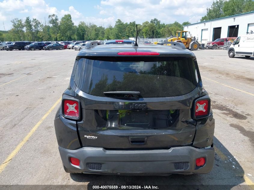 2018 Jeep Renegade Altitude 4X4 VIN: ZACCJBBBXJPG72809 Lot: 40075559