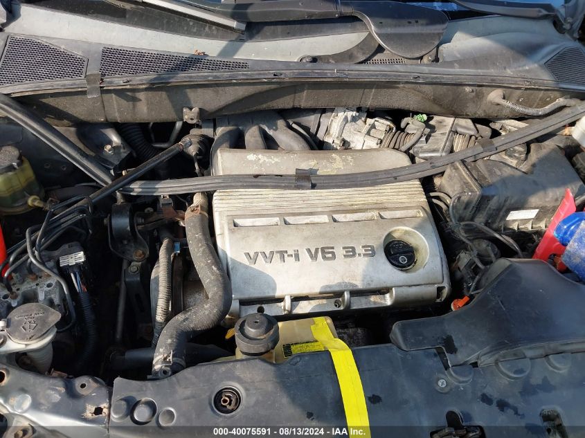 2006 Lexus Rx 330 VIN: 2T2HA31U66C091191 Lot: 40075591