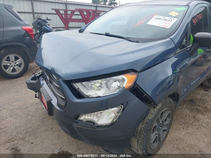 2021 Ford Ecosport S VIN: MAJ3S2FE4MC445809 Lot: 40075611