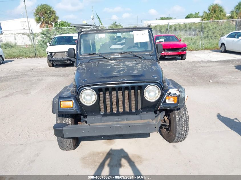 2006 Jeep Wrangler X VIN: 1J4FA39SX6P750562 Lot: 40075624