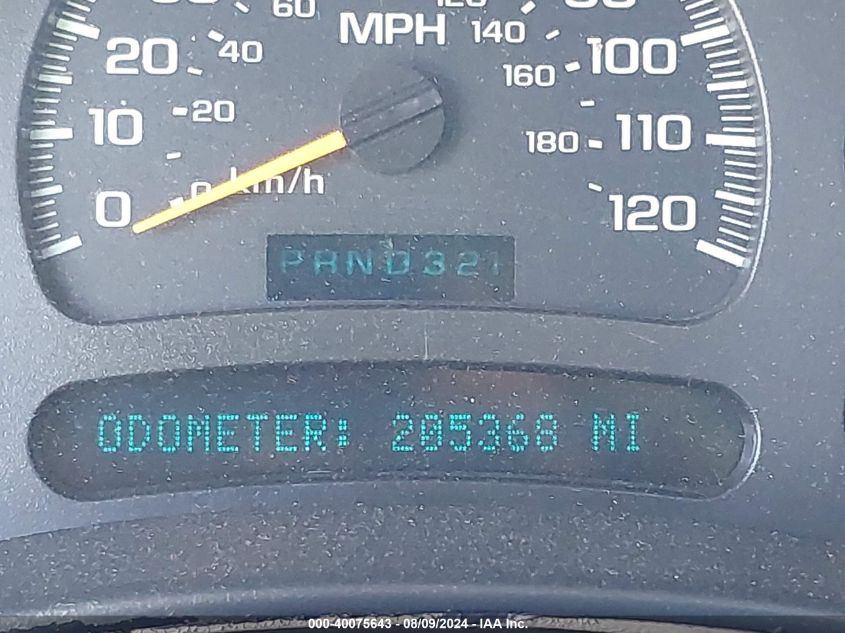 2004 Chevrolet Tahoe Lt VIN: 1GNEC13T54R279768 Lot: 40075643