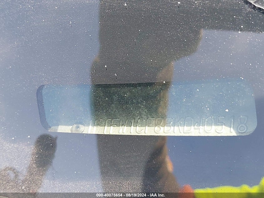 2011 Ford F-150 Xlt VIN: 1FTFW1CF8BKD40518 Lot: 40075654