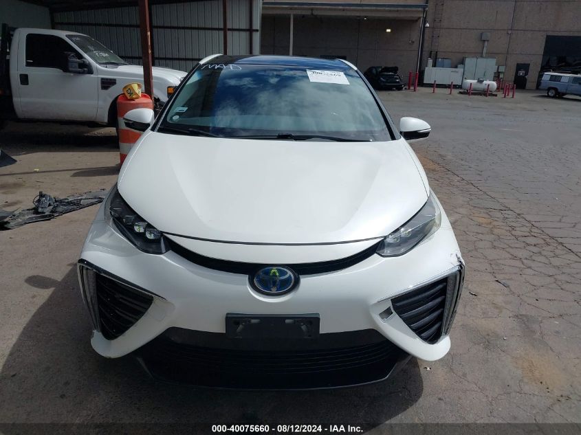 2017 Toyota Mirai VIN: JTDBVRBD8HA002485 Lot: 40075660