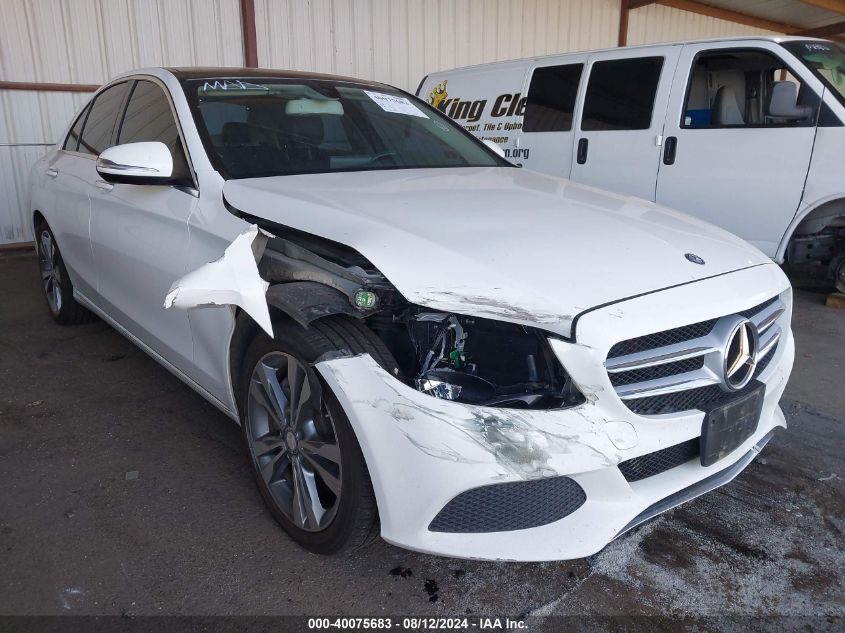 55SWF4KB1FU017607 2015 Mercedes-Benz C 300 4Matic/Luxury 4Matic/Sport 4Matic