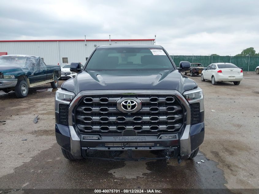 2023 Toyota Tundra Platinum VIN: 5TFNA5DB4PX087740 Lot: 40075701