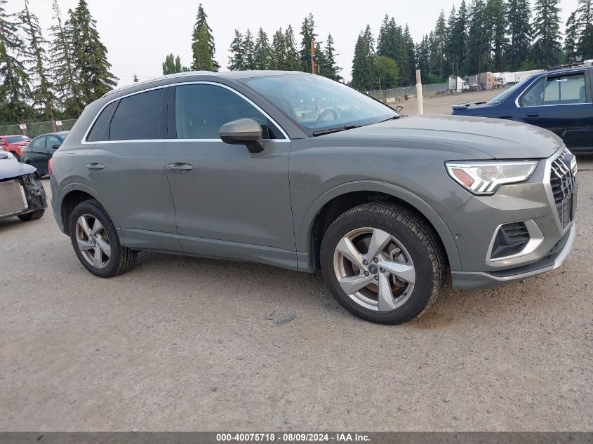 2021 Audi Q3 Premium Plus 40 VIN: WA1BUCF32M1113023 Lot: 40075718