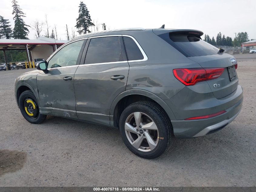 2021 Audi Q3 Premium Plus 40 VIN: WA1BUCF32M1113023 Lot: 40075718