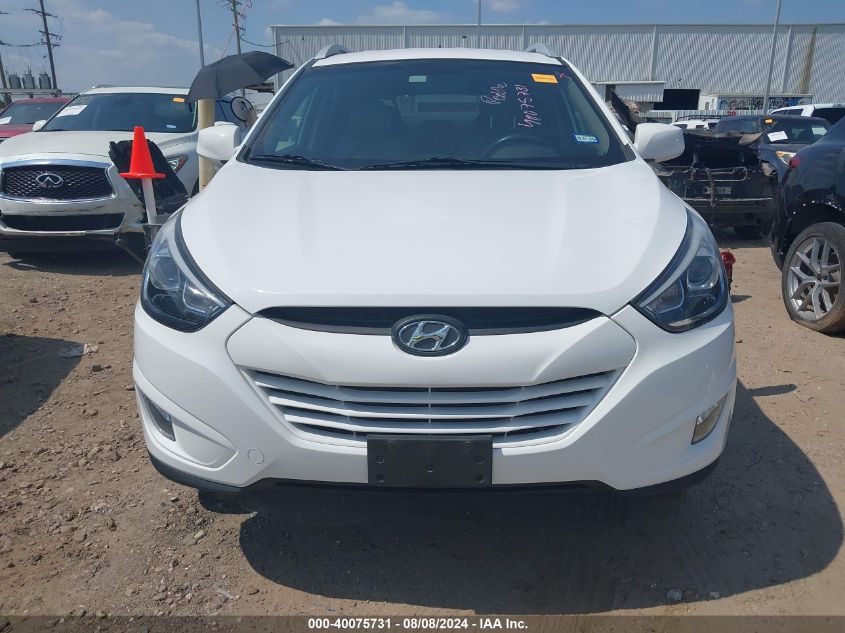 2014 Hyundai Tucson Se VIN: KM8JU3AG8EU845194 Lot: 40075731
