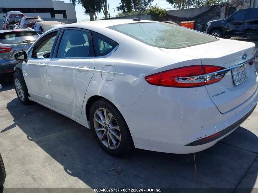 2017 FORD FUSION SE - 3FA6P0HD6HR354264