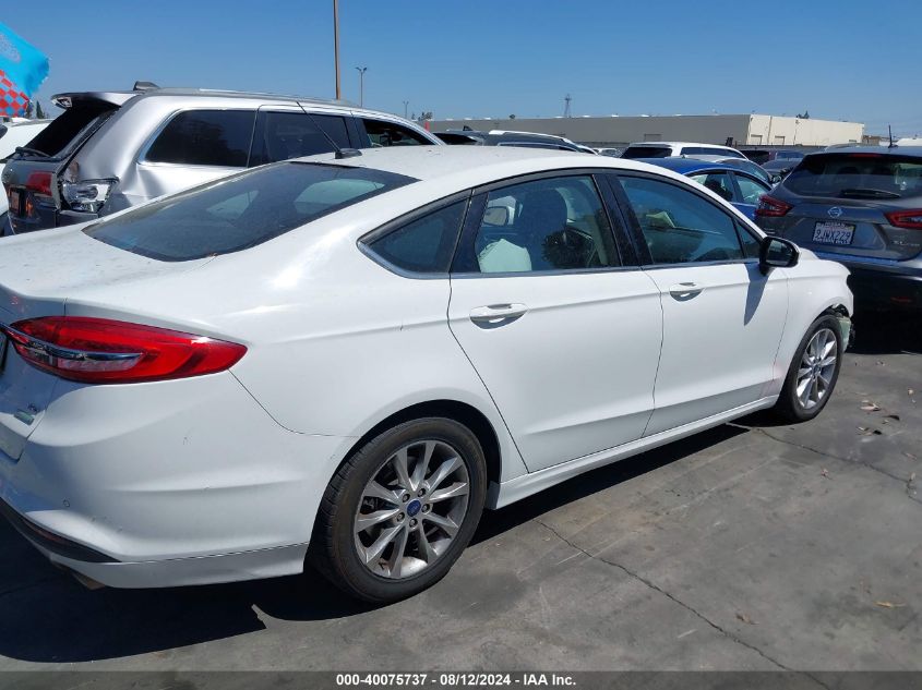 2017 FORD FUSION SE - 3FA6P0HD6HR354264