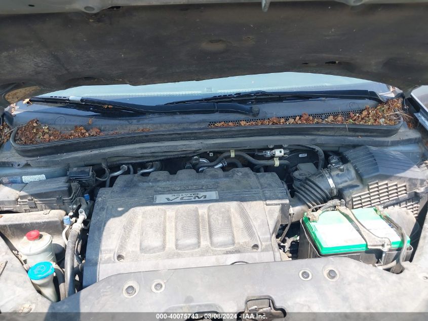 2010 Honda Odyssey Ex-L VIN: 5FNRL3H68AB018564 Lot: 40075743