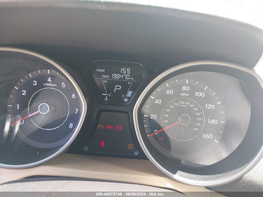 2011 Hyundai Elantra Gls VIN: 5NPDH4AE4BH013187 Lot: 40075749