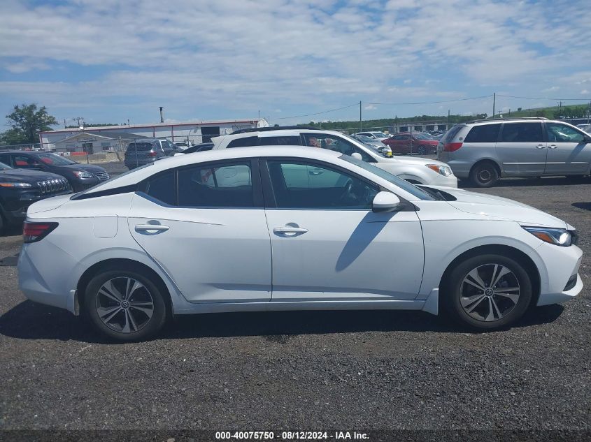 2021 Nissan Sentra Sv Xtronic Cvt VIN: 3N1AB8CV4MY331649 Lot: 40075750