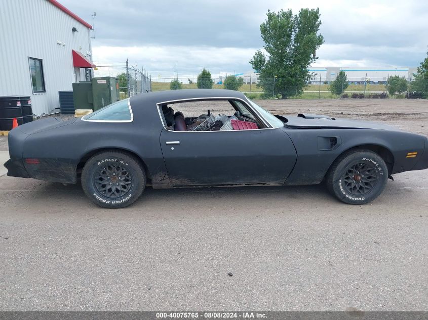 1978 Pontiac Trans-Am VIN: 2W87Z8L162848 Lot: 40075765