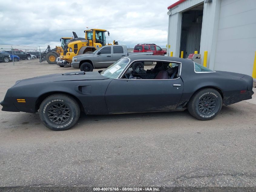 1978 Pontiac Trans-Am VIN: 2W87Z8L162848 Lot: 40075765
