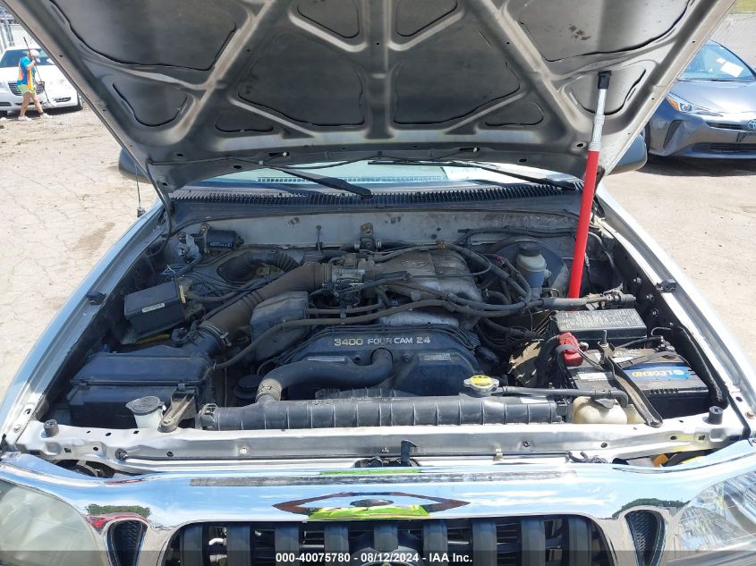 2004 Toyota Tacoma Prerunner V6 VIN: 5TESN92N14Z405376 Lot: 40075780