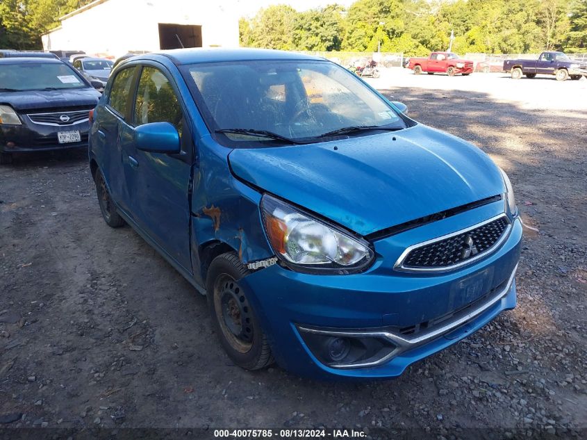 2019 Mitsubishi Mirage Es VIN: ML32A3HJ7KH000668 Lot: 40075785