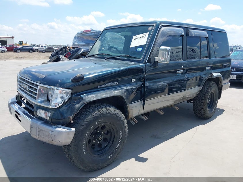 1994 Toyota Land Cruiser VIN: KZJ780019893 Lot: 40075852