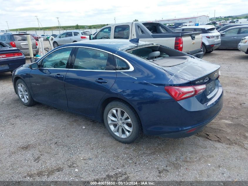 VIN 1G1ZD5ST1LF073338 2020 Chevrolet Malibu, Fwd Lt no.3