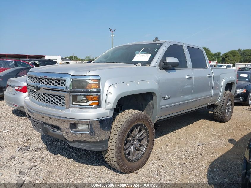 2015 Chevrolet Silverado 1500 1Lt VIN: 1GCUKREC7FF202620 Lot: 40075867