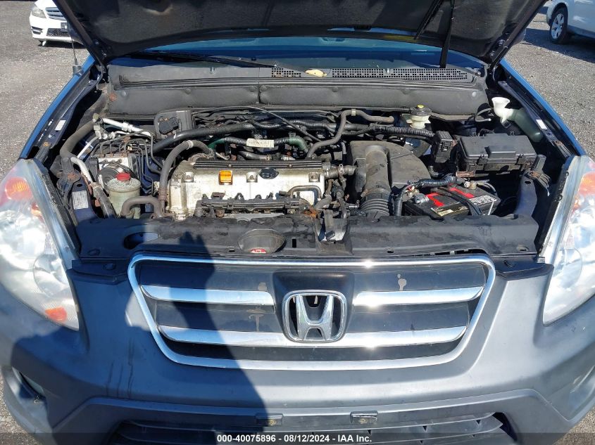 2005 Honda Cr-V Ex VIN: SHSRD78875U323431 Lot: 40075896