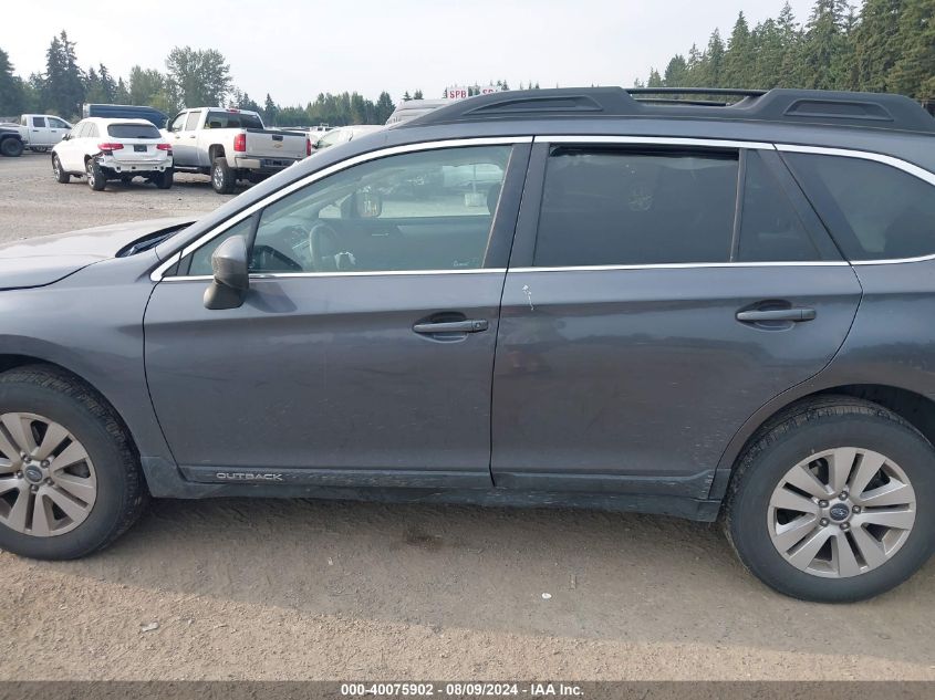 2019 Subaru Outback 2.5I Premium VIN: 4S4BSAFC3K3340606 Lot: 40075902