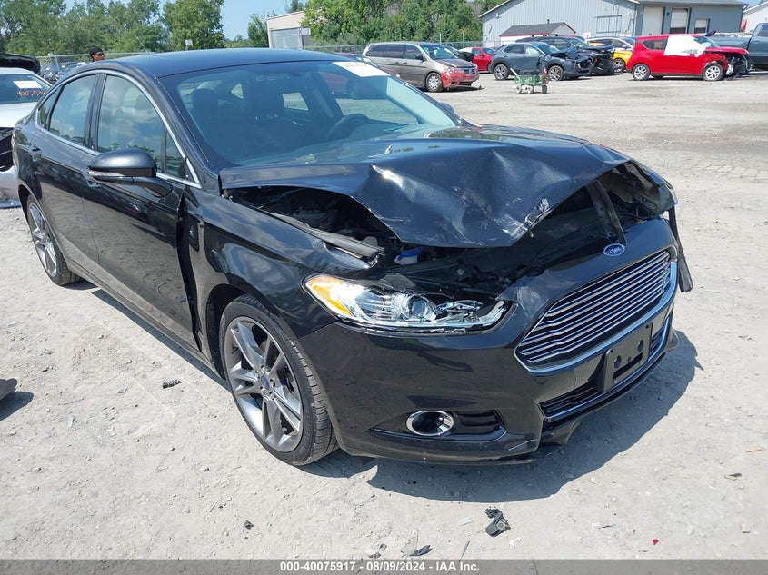 2015 Ford Fusion Titanium VIN: 3FA6P0D96FR298406 Lot: 40075917
