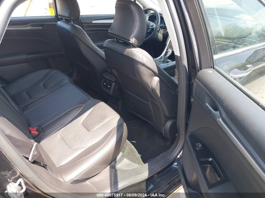 2015 Ford Fusion Titanium VIN: 3FA6P0D96FR298406 Lot: 40075917