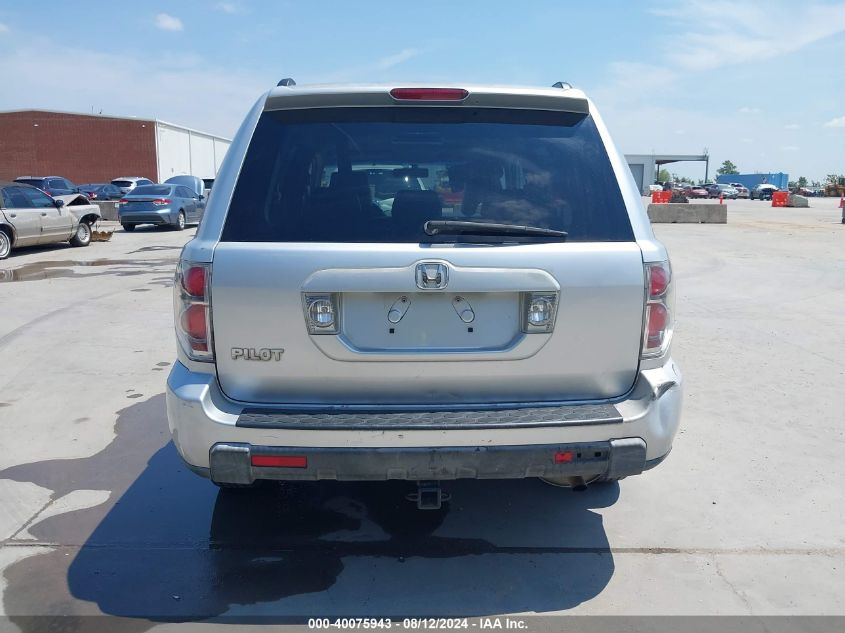 5FNYF286X6B046967 2006 Honda Pilot Ex-L