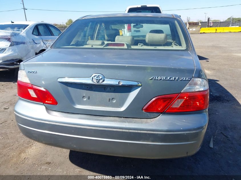 2003 Toyota Avalon Xls VIN: 4T1BF28B73U290917 Lot: 40075953