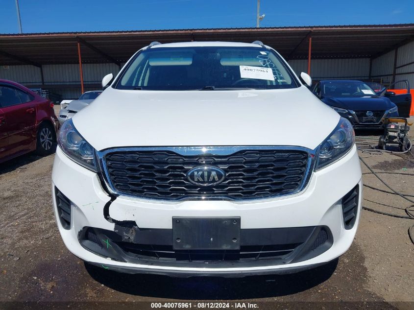 2019 KIA SORENTO 2.4L LX - 5XYPGDA38KG434500