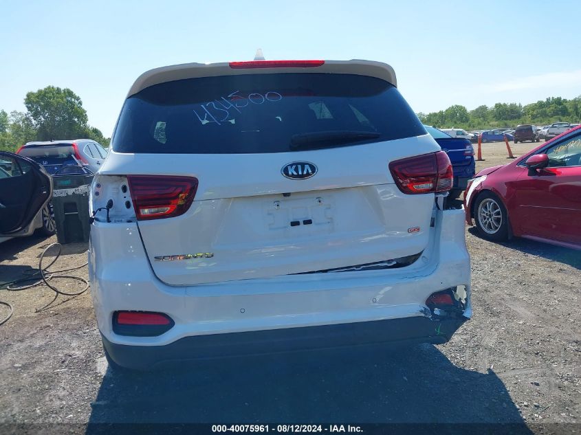 2019 Kia Sorento 2.4L Lx VIN: 5XYPGDA38KG434500 Lot: 40075961