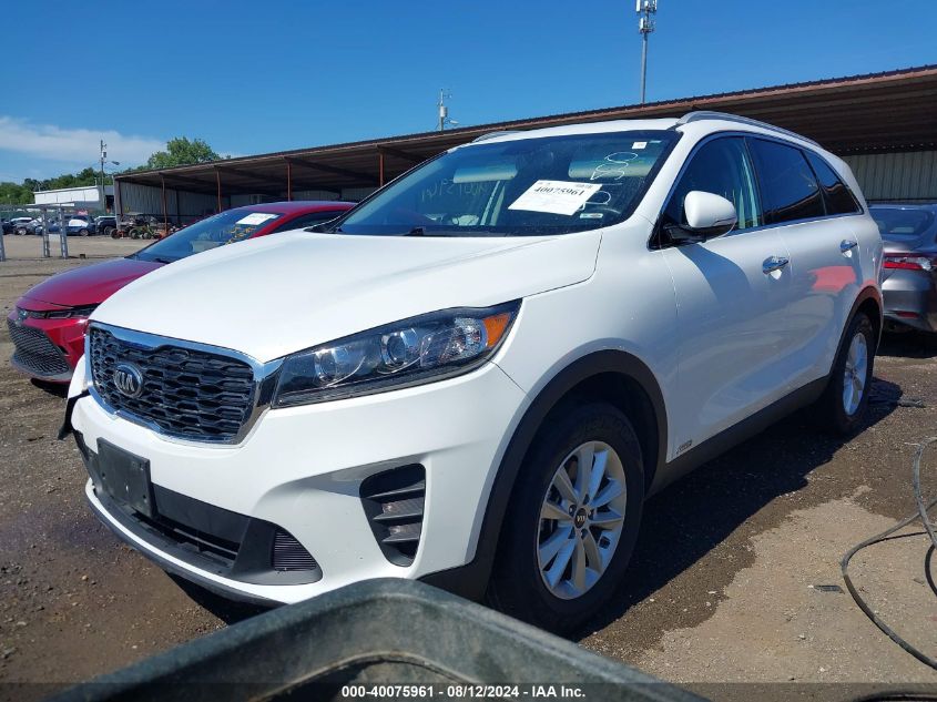 2019 KIA SORENTO 2.4L LX - 5XYPGDA38KG434500