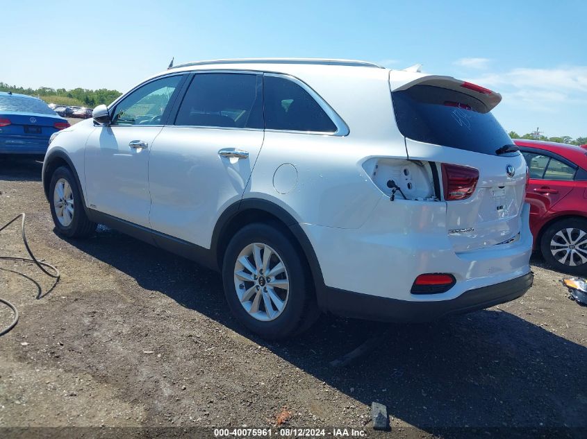 2019 KIA SORENTO 2.4L LX - 5XYPGDA38KG434500