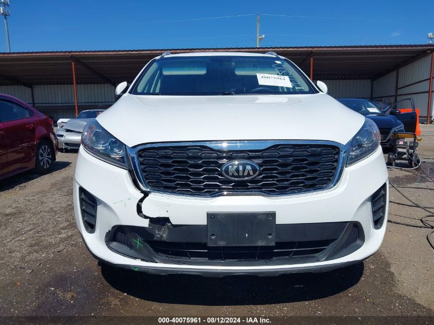 2019 KIA SORENTO 2.4L LX - 5XYPGDA38KG434500