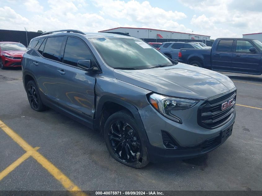 2021 GMC Terrain Awd Slt VIN: 3GKALVEV5ML336608 Lot: 40075971