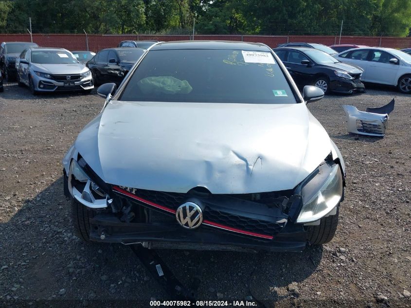 2016 Volkswagen Golf Gti Se 4-Door VIN: 3VW4T7AU6GM019756 Lot: 40075982