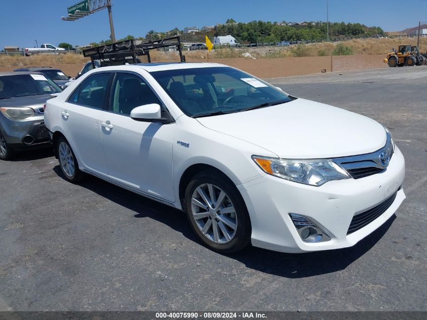 2012 Toyota Camry Hybrid Xle VIN: 4T1BD1FK7CU047756 Lot: 40075990