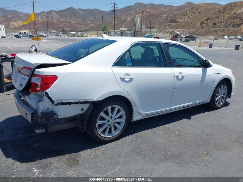 2012 Toyota Camry Hybrid Xle VIN: 4T1BD1FK7CU047756 Lot: 40075990