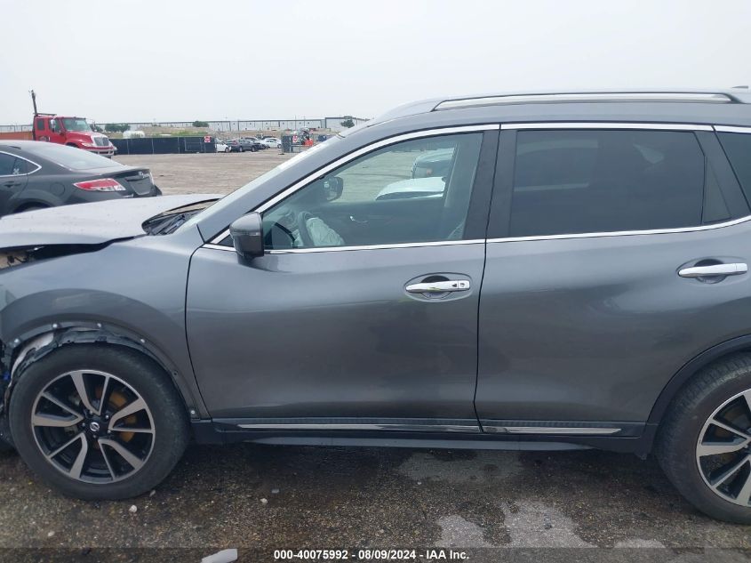 2019 Nissan Rogue Sl VIN: 5N1AT2MT6KC762385 Lot: 40075992