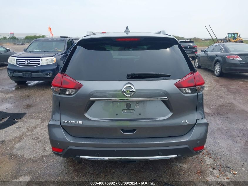 2019 Nissan Rogue Sl VIN: 5N1AT2MT6KC762385 Lot: 40075992