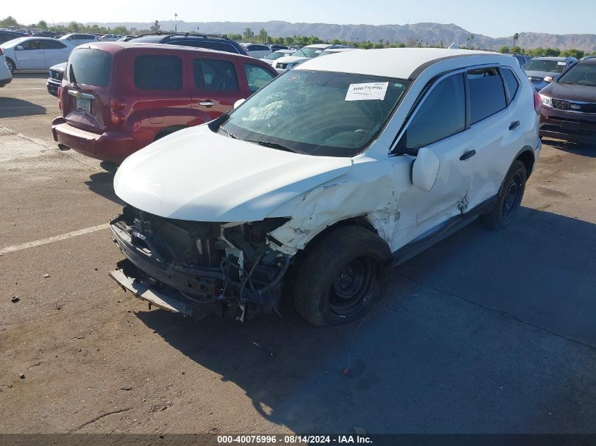 2017 Nissan Rogue S VIN: KNMAT2MT4HP582862 Lot: 40075996