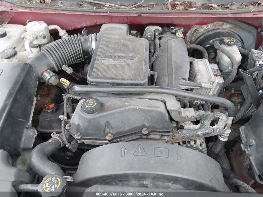 2002 Chevrolet Trailblazer Lt VIN: 1GNDT13S922105212 Lot: 40076016