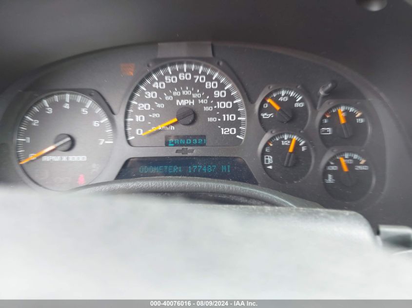 2002 Chevrolet Trailblazer Lt VIN: 1GNDT13S922105212 Lot: 40076016