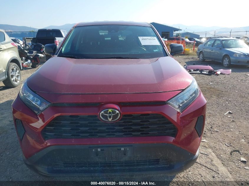 2022 Toyota Rav4 Le VIN: 2T3F1RFV5NW284937 Lot: 40076020