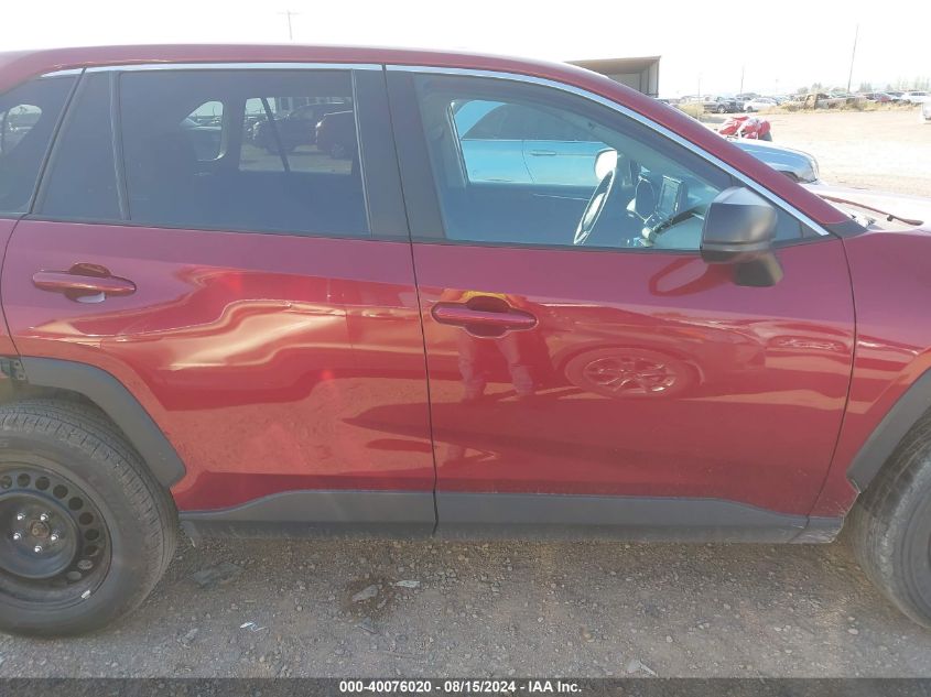 2022 Toyota Rav4 Le VIN: 2T3F1RFV5NW284937 Lot: 40076020