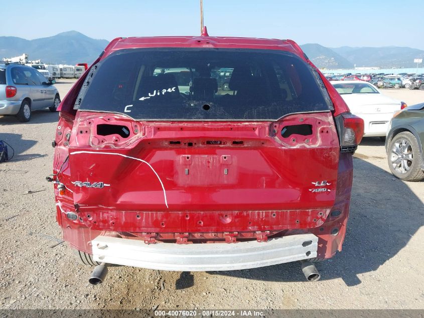 2022 Toyota Rav4 Le VIN: 2T3F1RFV5NW284937 Lot: 40076020